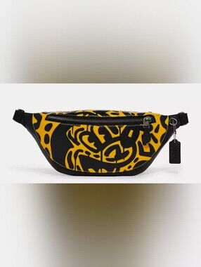 Coach X Disney Keith Harring Mickey Mouse Waist Bag
